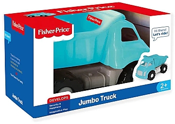 

Детский грузовик "Jumbo Truck", голубой - Fisher-Price (20-931061)