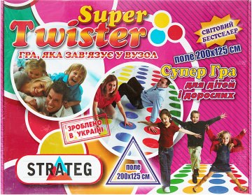 

Игра "Твистер Super" - Strateg (20-140577)
