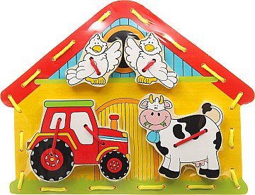 

Шнуровка "Ферма" - Viga Toys (20-579609)