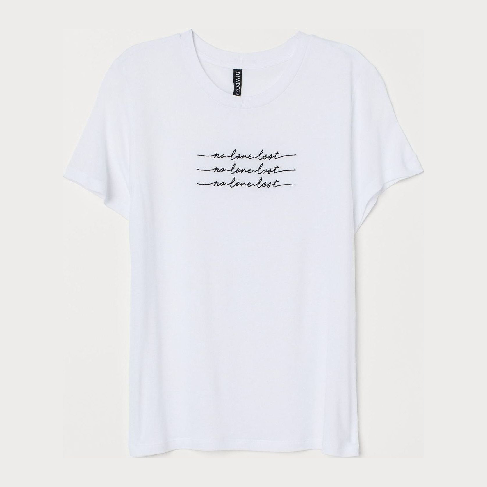 

Футболка H&M 7532100-AAPT M Белая