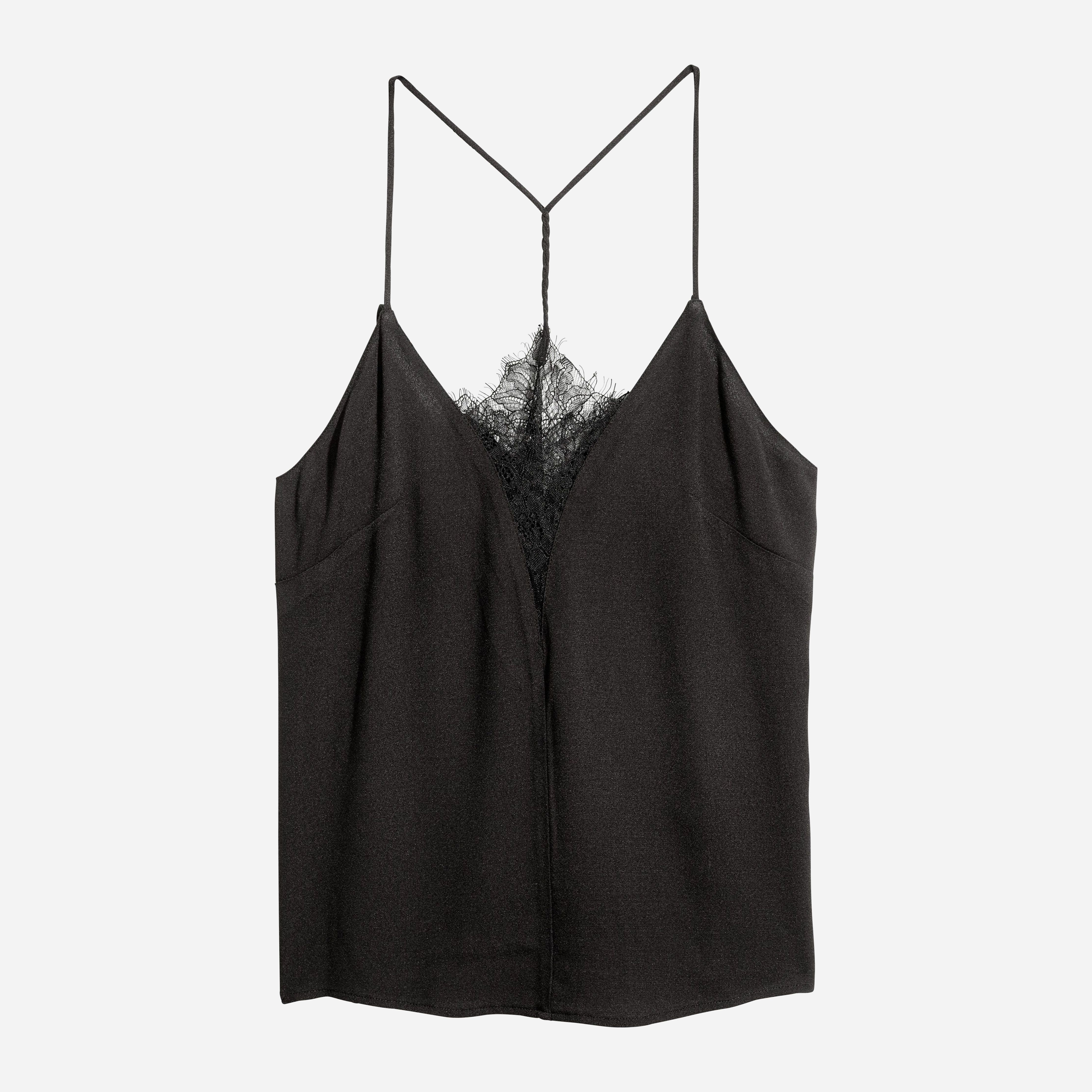 

Топ H&M 5788876-AAAD 36 Черный