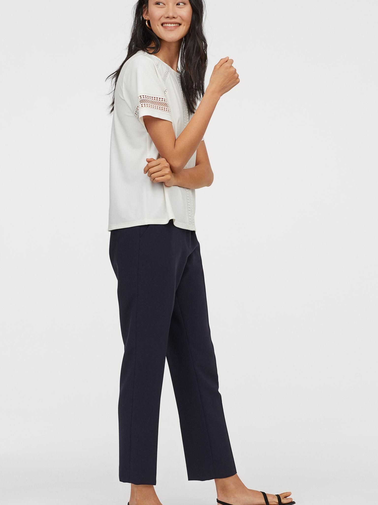 

Блузка H&M 6389458-ABAK M Молочная
