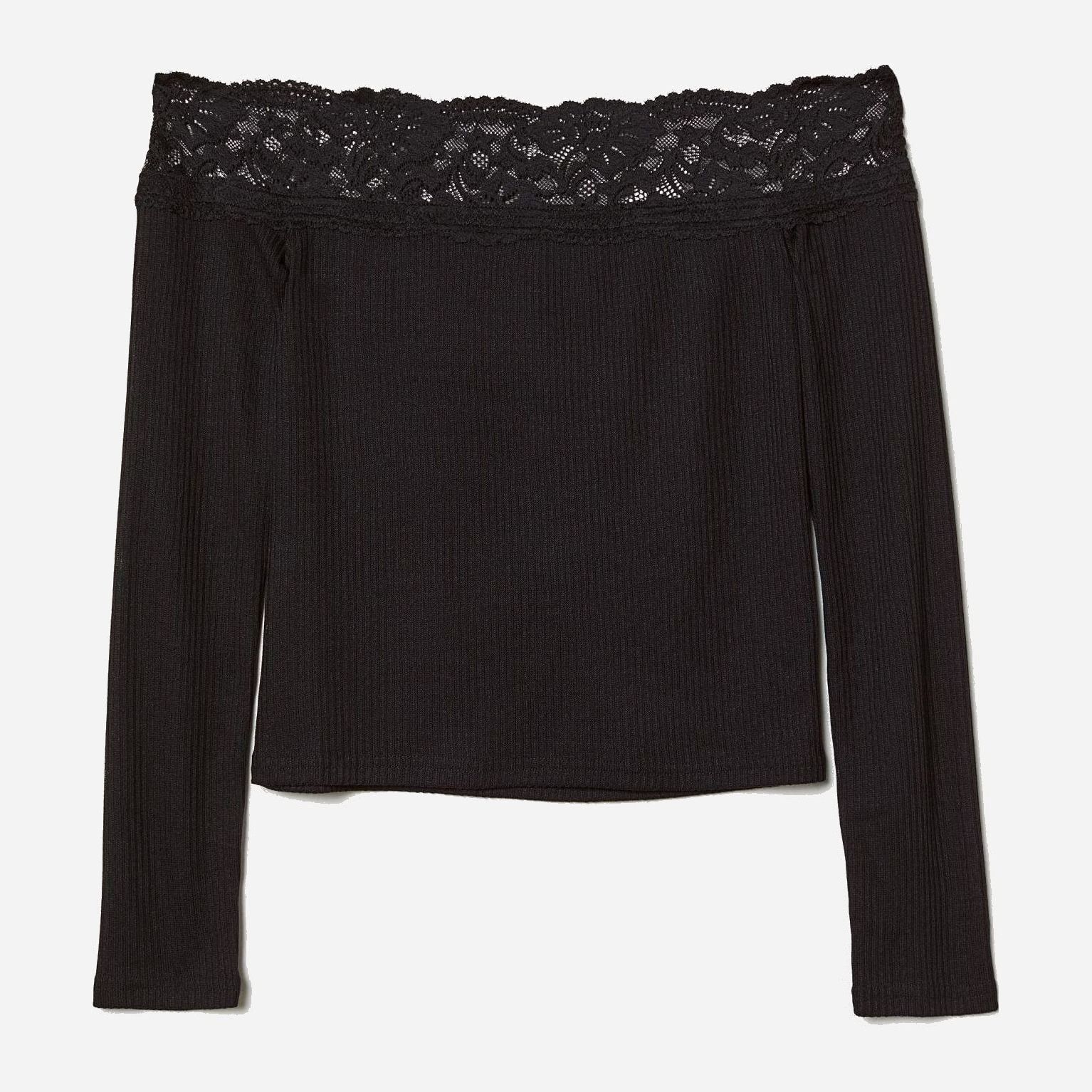 

Топ H&M 6698748-AAAD L Черный
