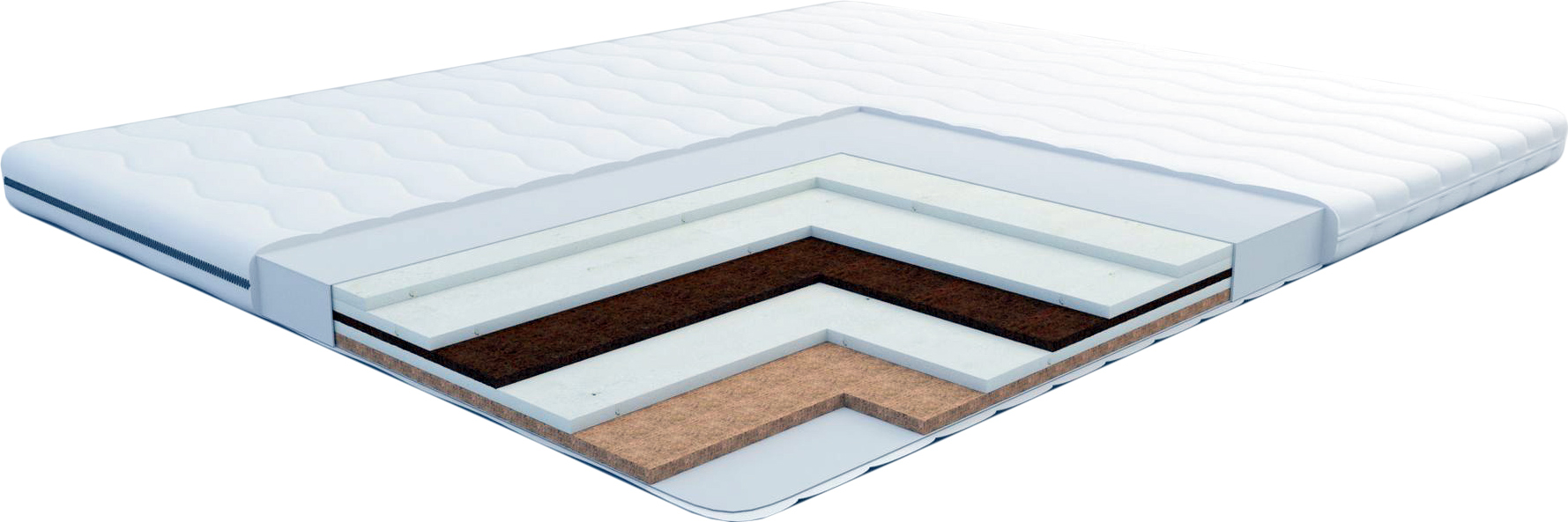 

Тонкий матрас-топпер Divaso Linum Ultra Cocos 180х190 см