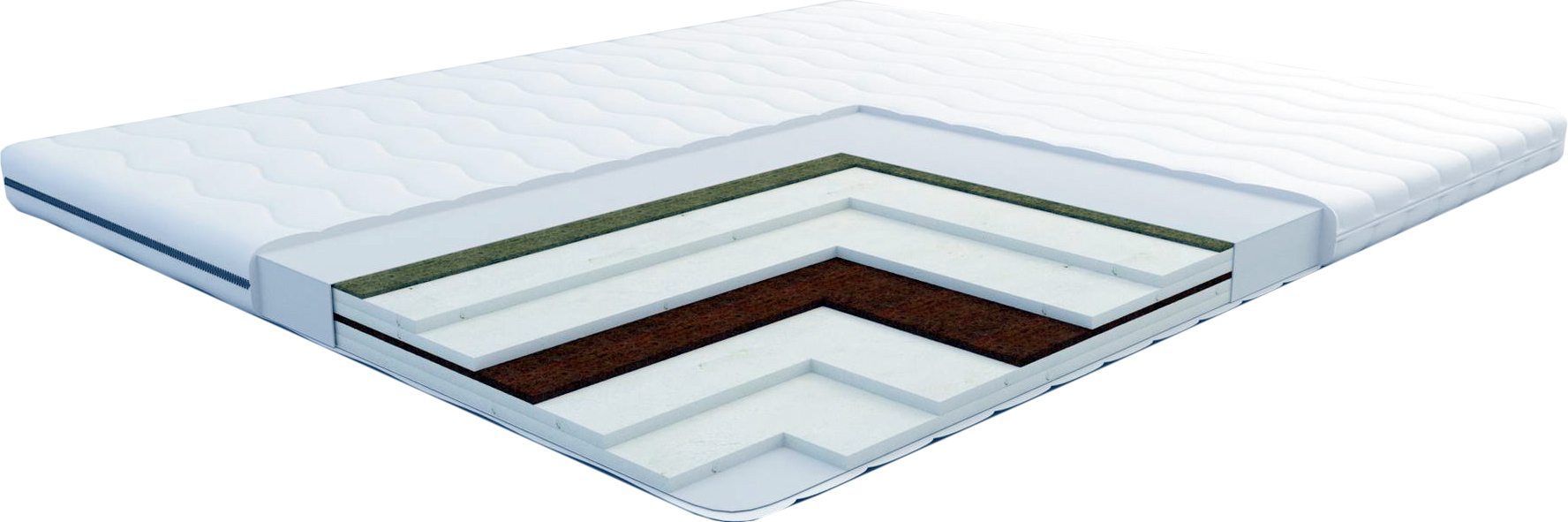 

Тонкий матрас-топпер Divaso Ultra Cocos 70х190 см