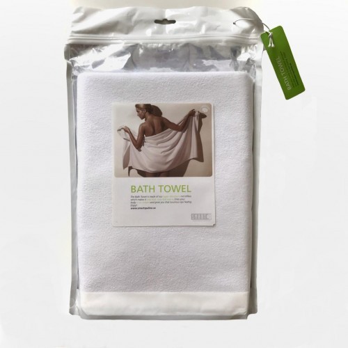 

Банное полотенце Smart Microfiber System Махровое из микрофибры Белый 80х150