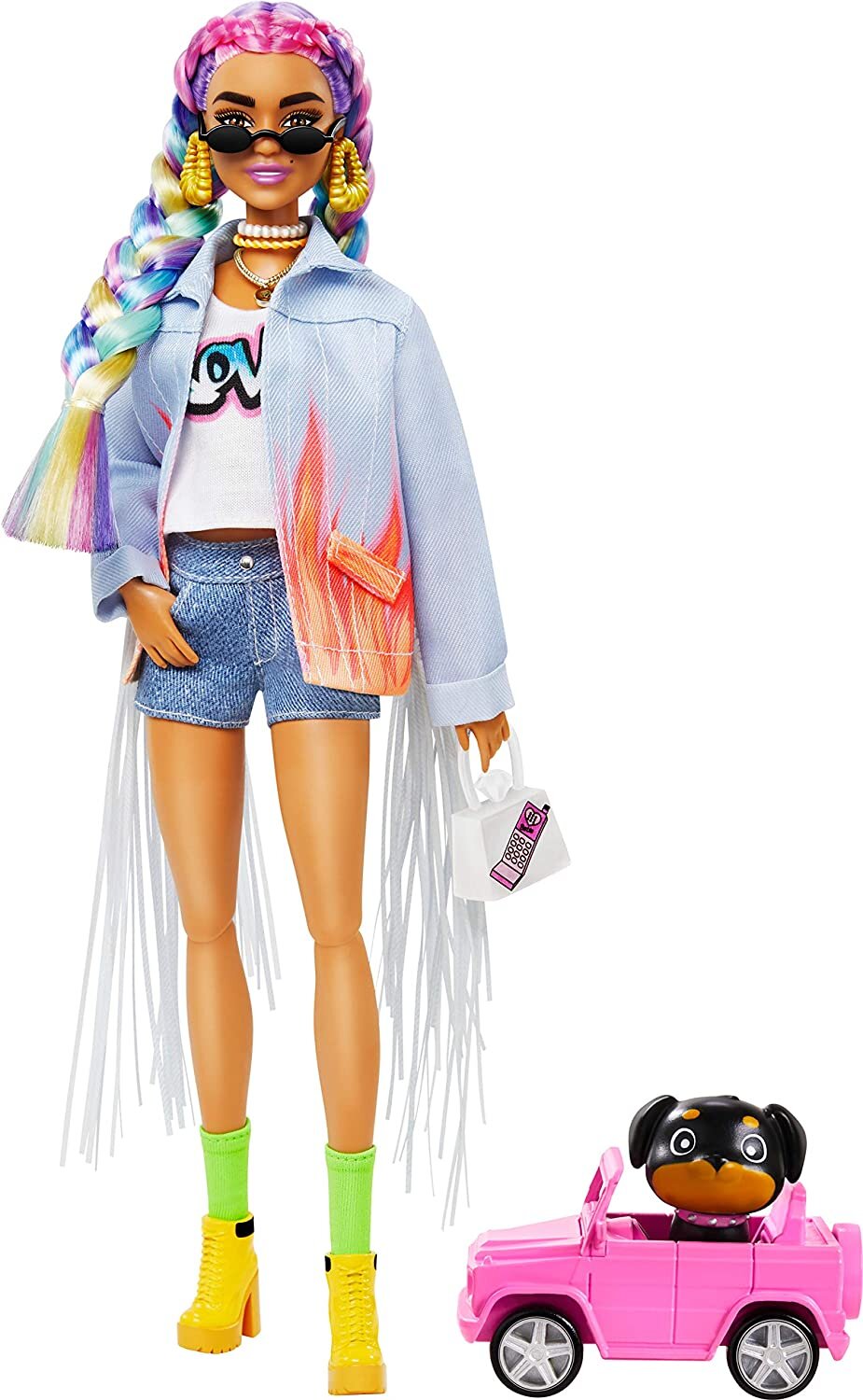 

Кукла Barbie Extra Style Барби Экстра Стильная Модница - джинсовый стиль GRN29