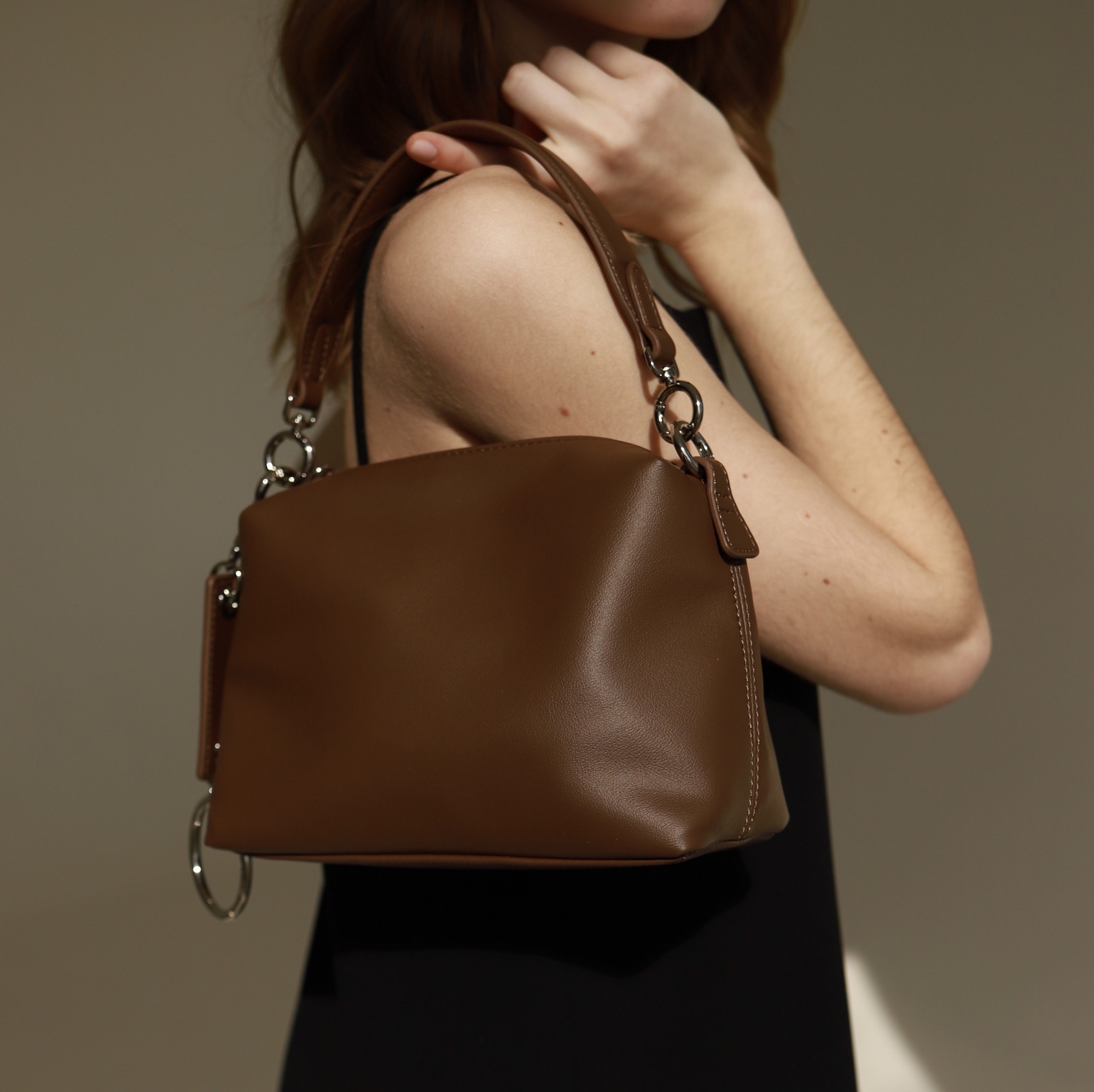 

Женская сумка Bagsmini Bowie Bag Brown Коричневый