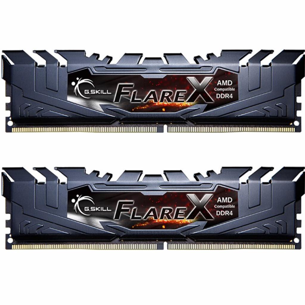 

Модуль памяти для компьютера DDR4 16GB (2x8GB) 3200 MHz FlareX Black G.Skill (F4-3200C16D-16GFX)