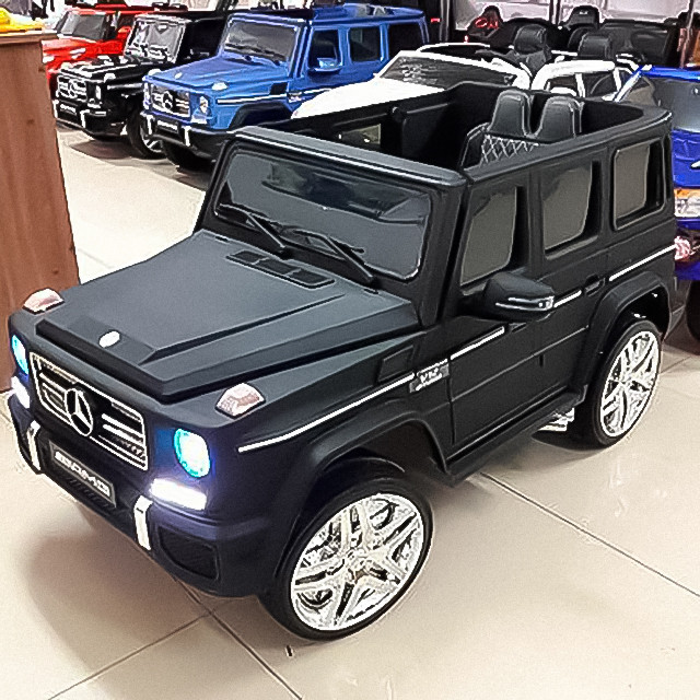 

Детский электромобиль Джип M 3567EBLRM-2(4WD) ,матовый, открывающимся дверями, 35W, и полным приводом
