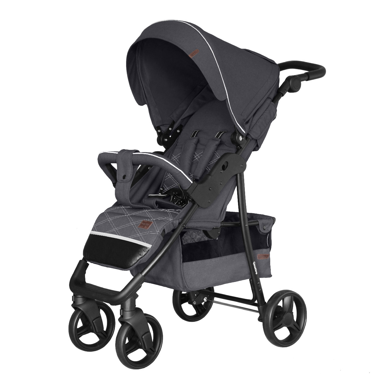 

Коляска прогулочная CARRELLO Quattro CRL-8502/3 Shadow Grey +дождевик M MOQ