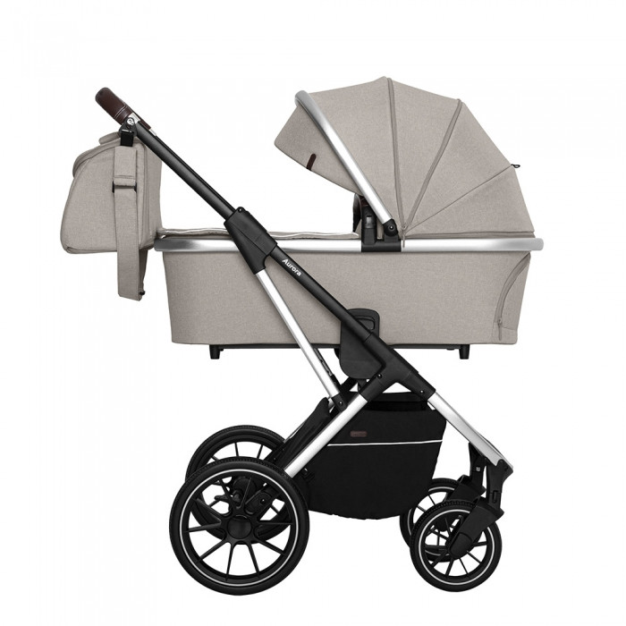 

Коляска универсальная CARRELLO Aurora CRL-6505 (2in1) Almond Beige +дождевик