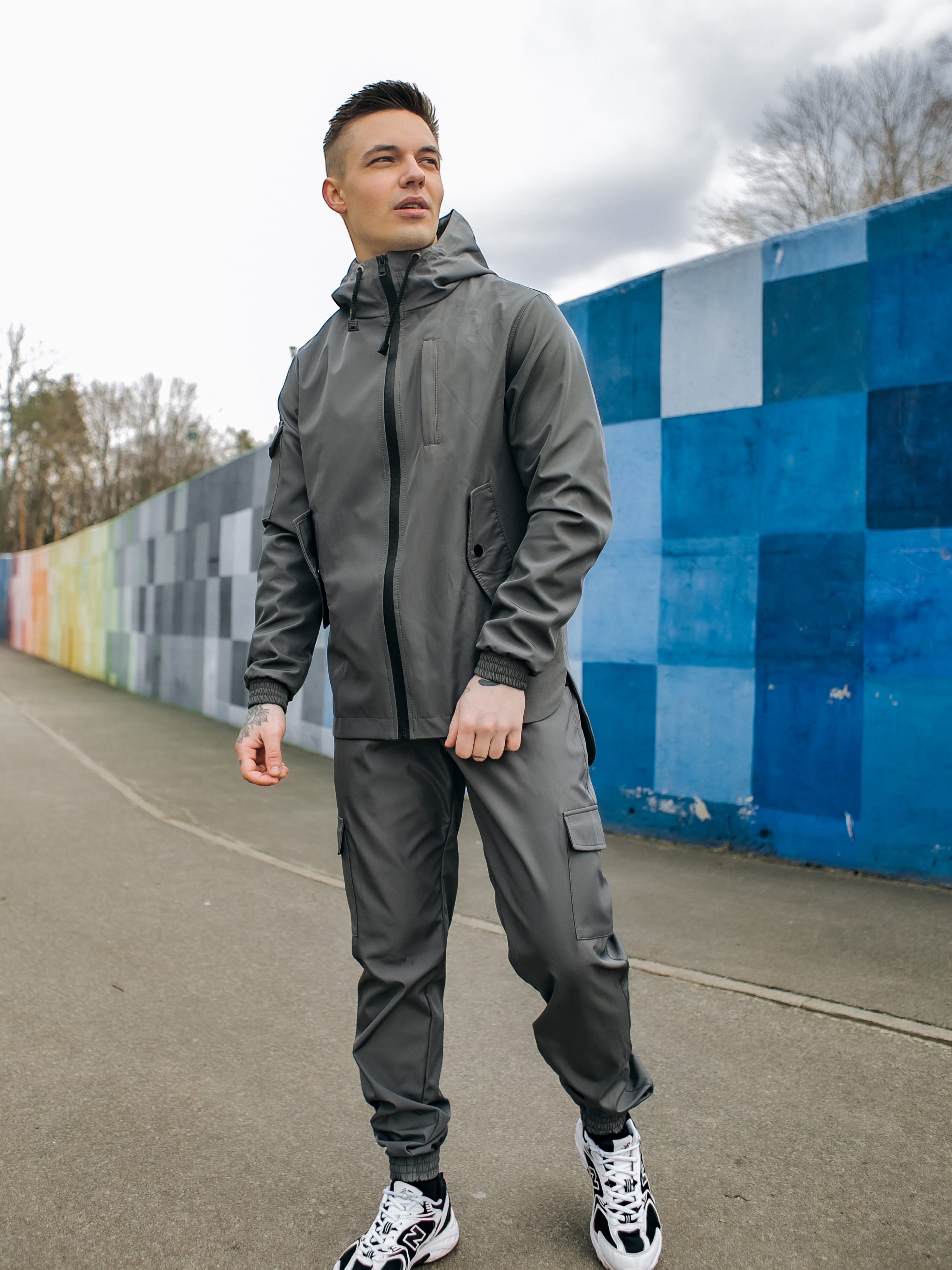 

Брюки IBR Softshell Easy 1617528592 M Серые