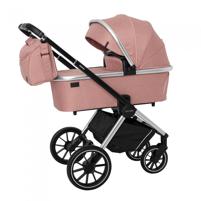 

Коляска универсальная CARRELLO Optima CRL-6504 (3in1) Hot Pink в льне