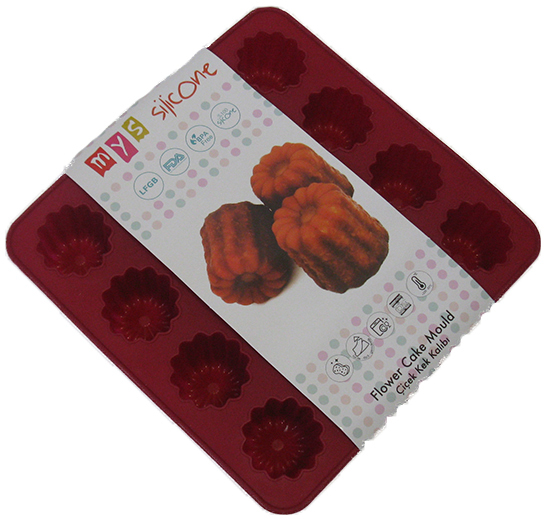 

Форма для выпечки MYS Цветы 16 шт Red (MYS-00607)