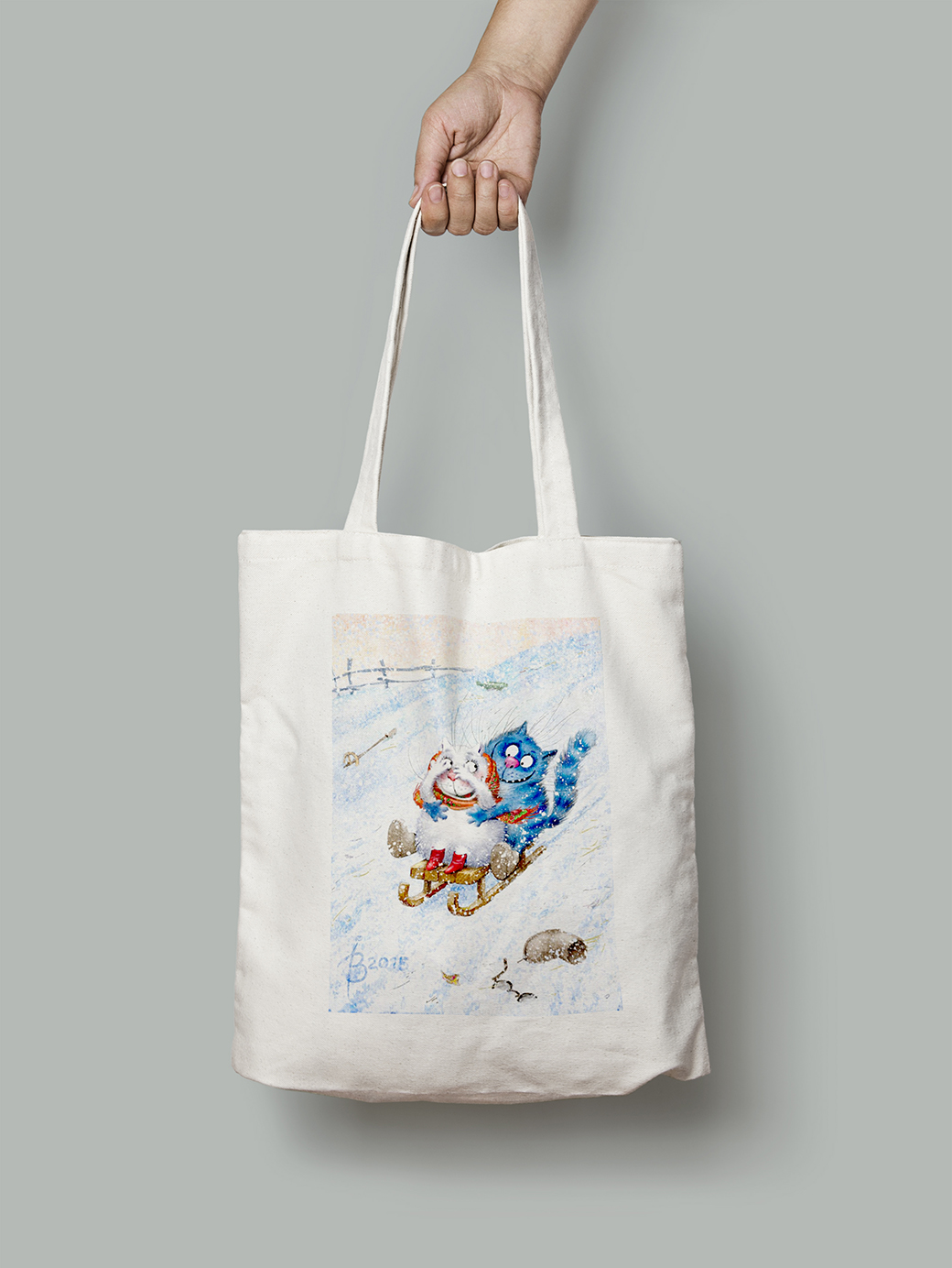 

Эко-сумка Artel «Скатиться с горки с любимой»