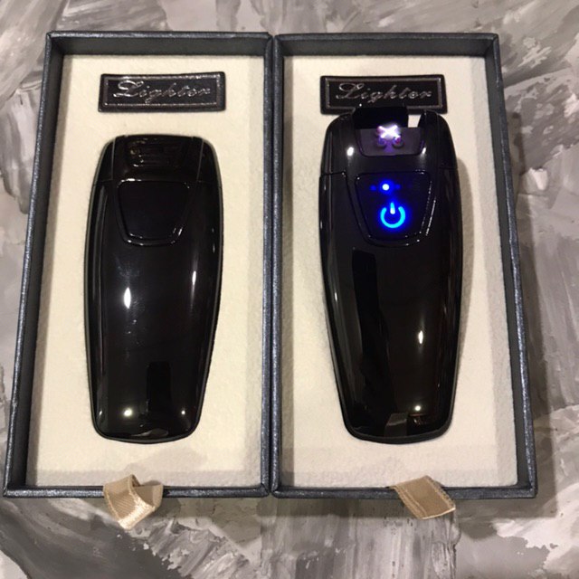

Зажигалка Usb 2-Й Импульс 41531 Черный + Уровень Заряда