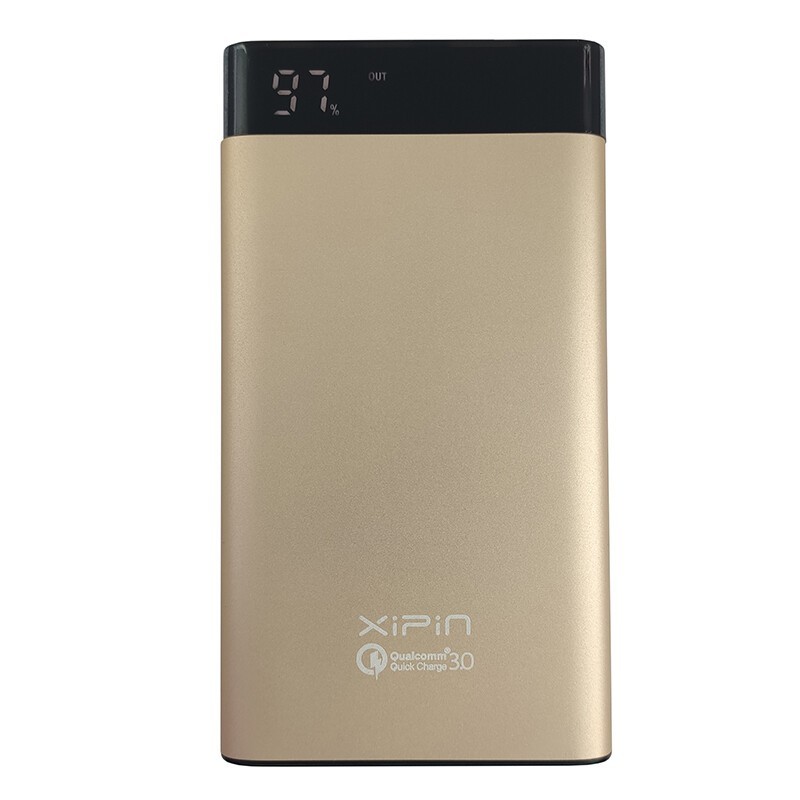 

Внешний Аккумулятор (Power Bank) Xipin F1 10000 mAh (Золотистый)