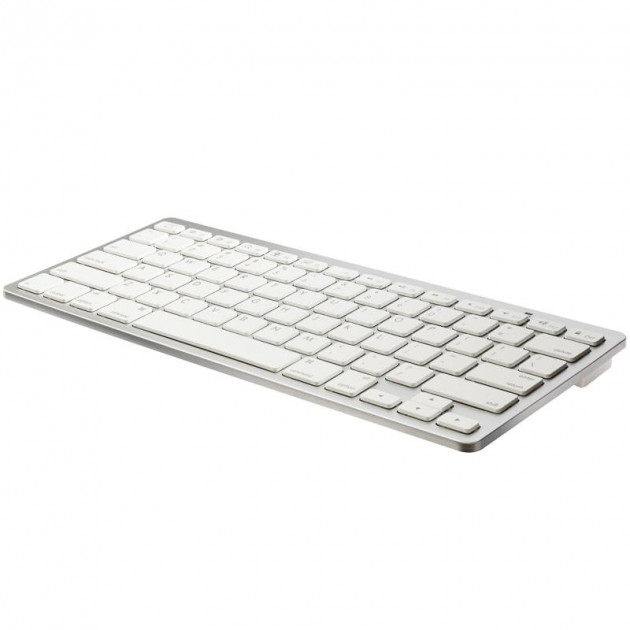 

Ультра тонкая беспроводная Bluetooth клавиатура Wireless Keyboard UKC X5 PC/Android Silver (X5)