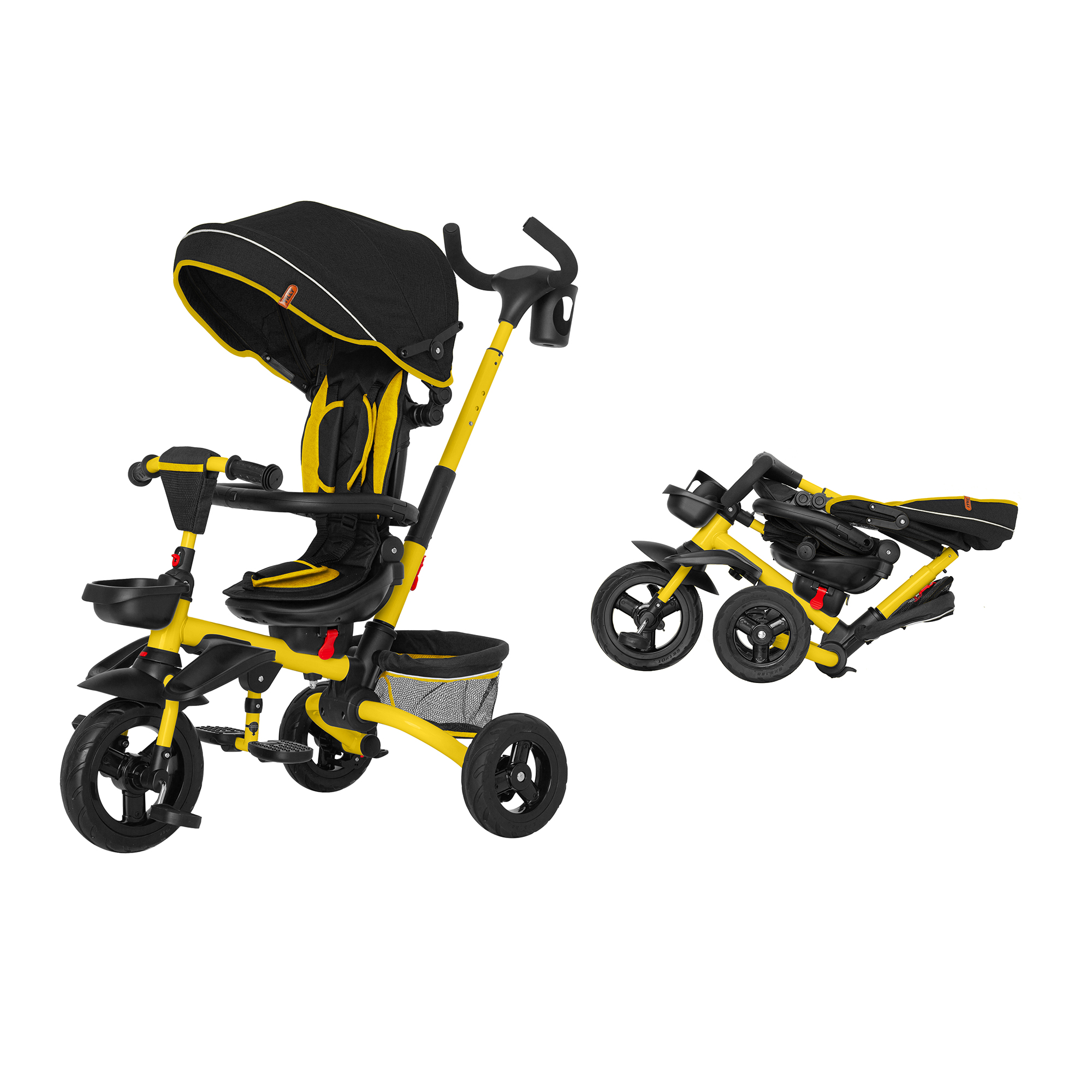 

Велосипед трехколесный Tilly Flip T-390 Yellow (T-390)