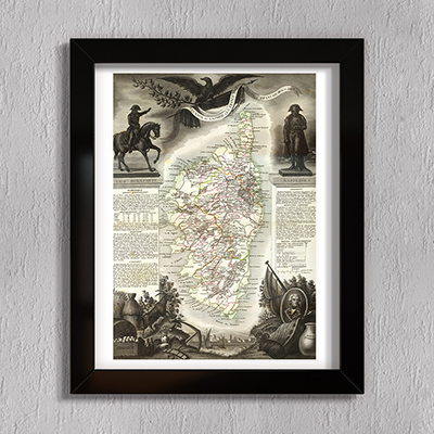 

Принт на стекле Artel «Республика Лакорз Во Франции 1769 империя Франкатс 1804-1819 гг.» 61 x 46см