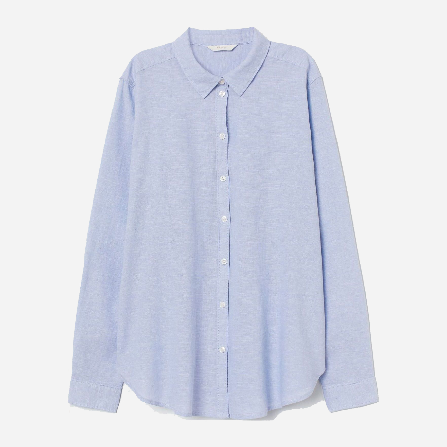 

Рубашка H&M 1106-8169381 34 Голубая