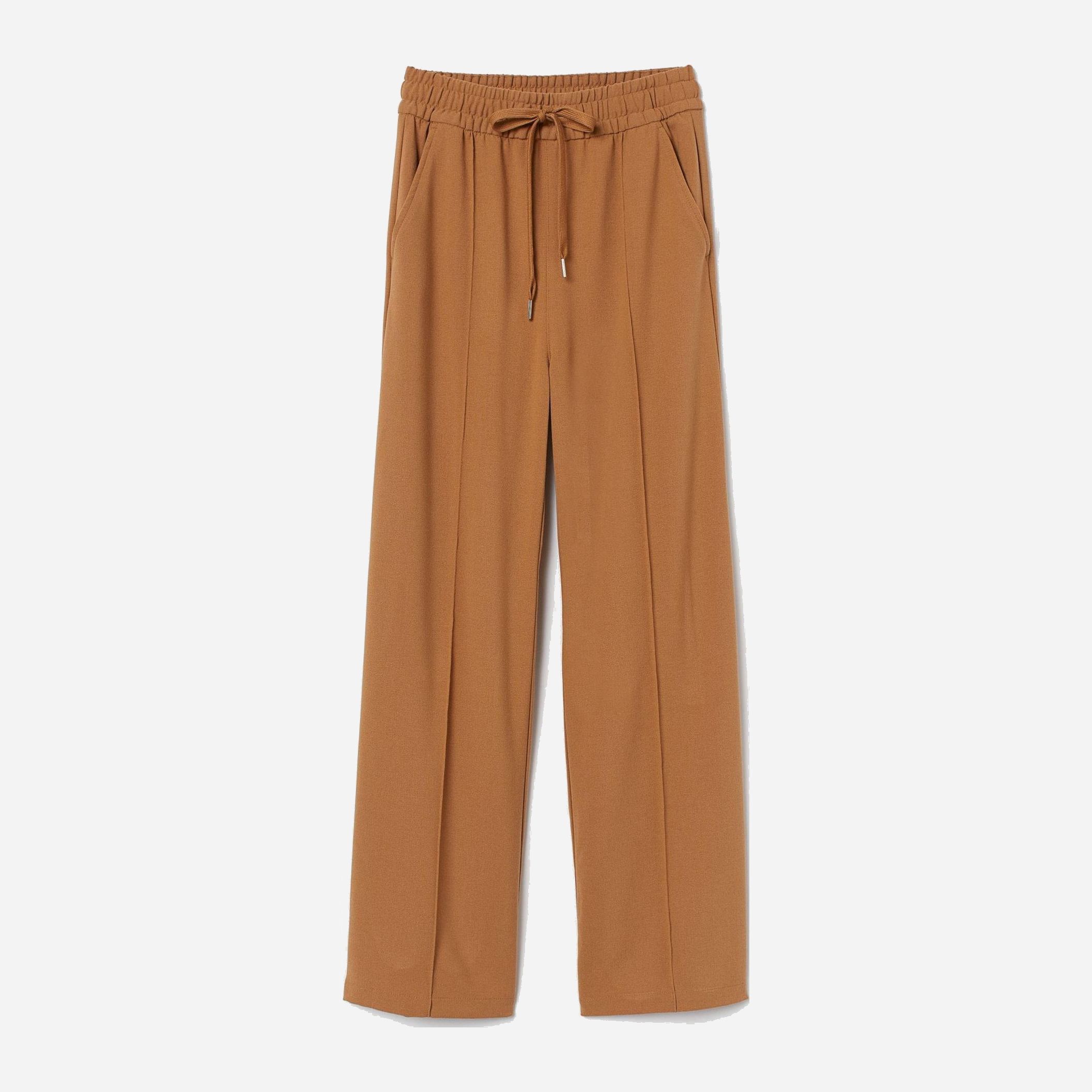 

Брюки H&M 1305-8303600 32 Темно-бежевые