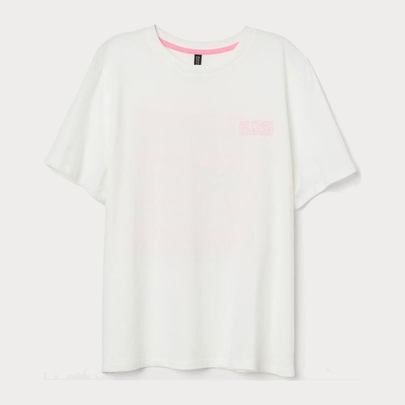 

Футболка H&M 1406-7980110  Белая, Футболка H&M 1406-7980110 S Белая