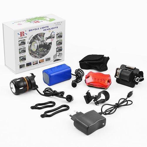 

BL-B06B-T6 Фонарик для велосипеда аккумуляторный велофара вело фонарь велосипедный фонарь