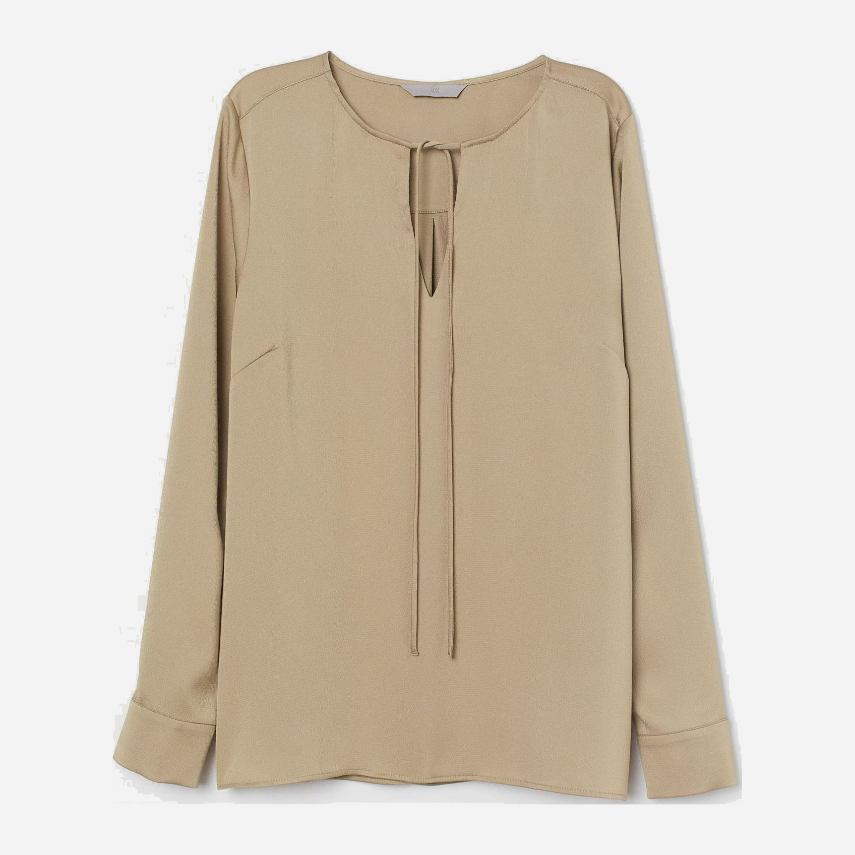 

Блузка H&M 2705-8418071  Бежевая, Блузка H&M 2705-8418071 34 Бежевая