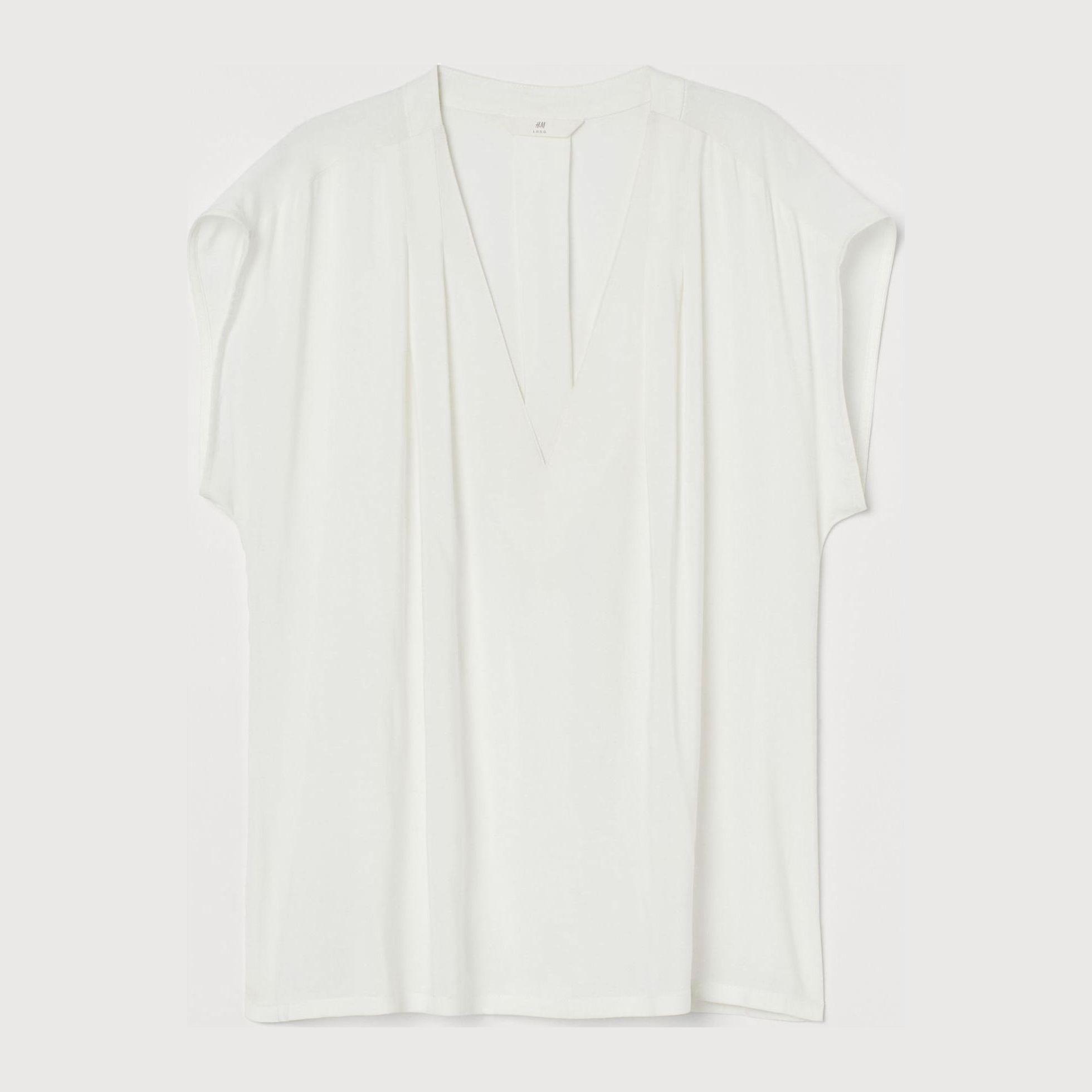 

Блузка H&M 304-8169531  Белая, Блузка H&M 304-8169531 40 Белая