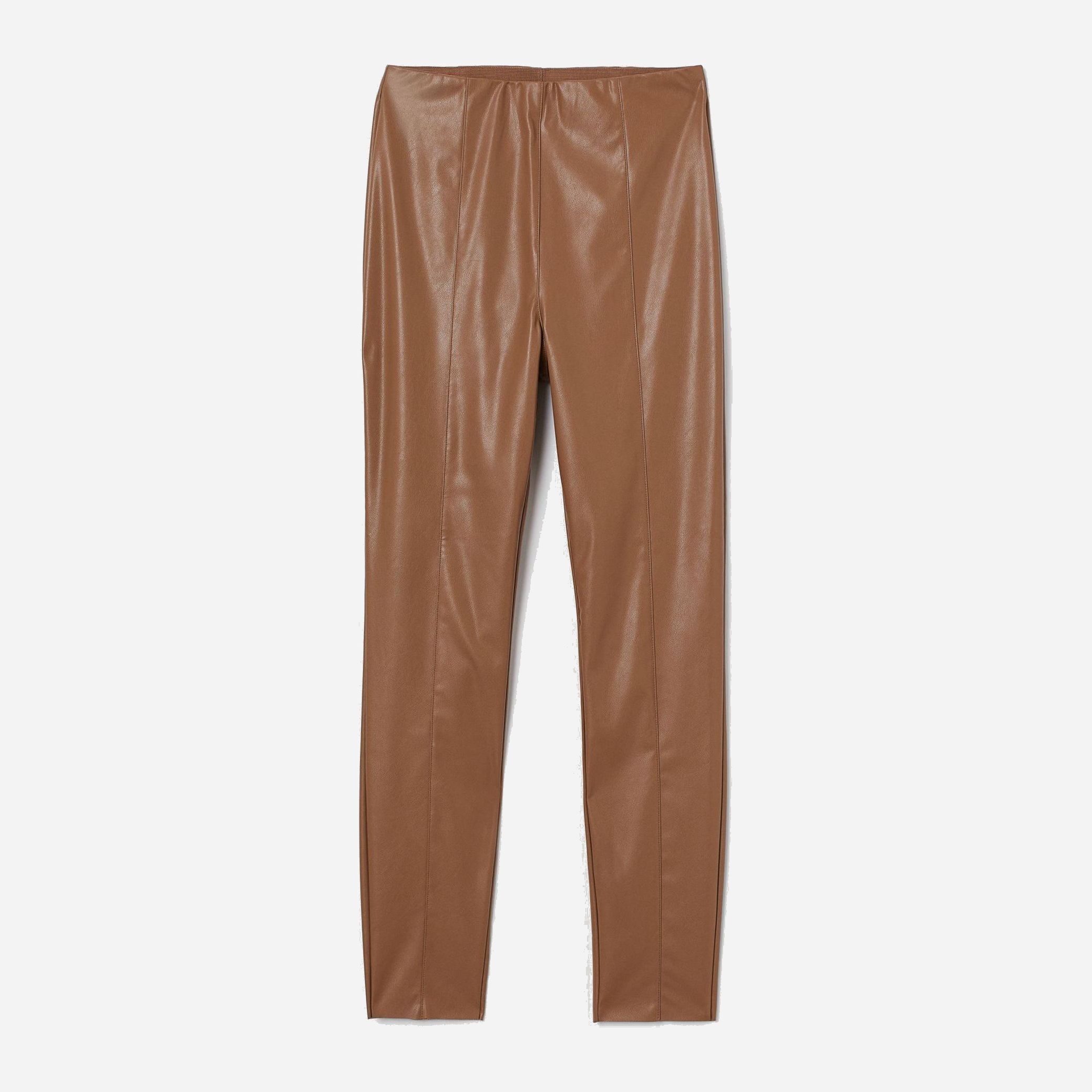 

Брюки из искусственной кожи H&M 906-7903680 50 Коричневые