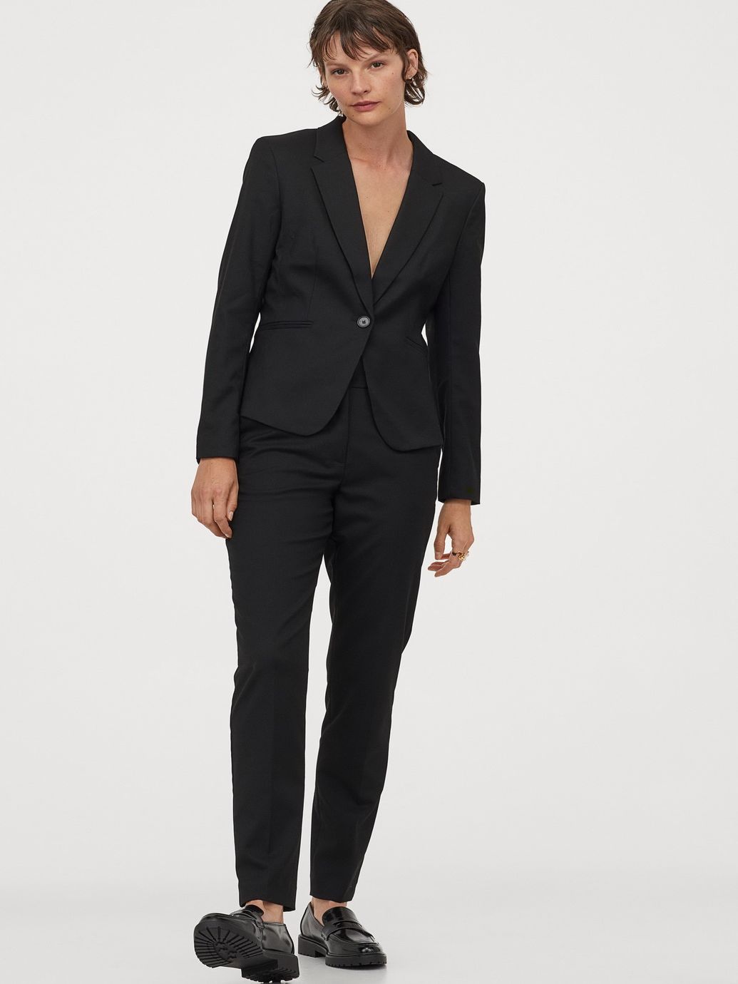 

Пиджак H&M 02-0568601-0 48 Черный (СА2000001847695)