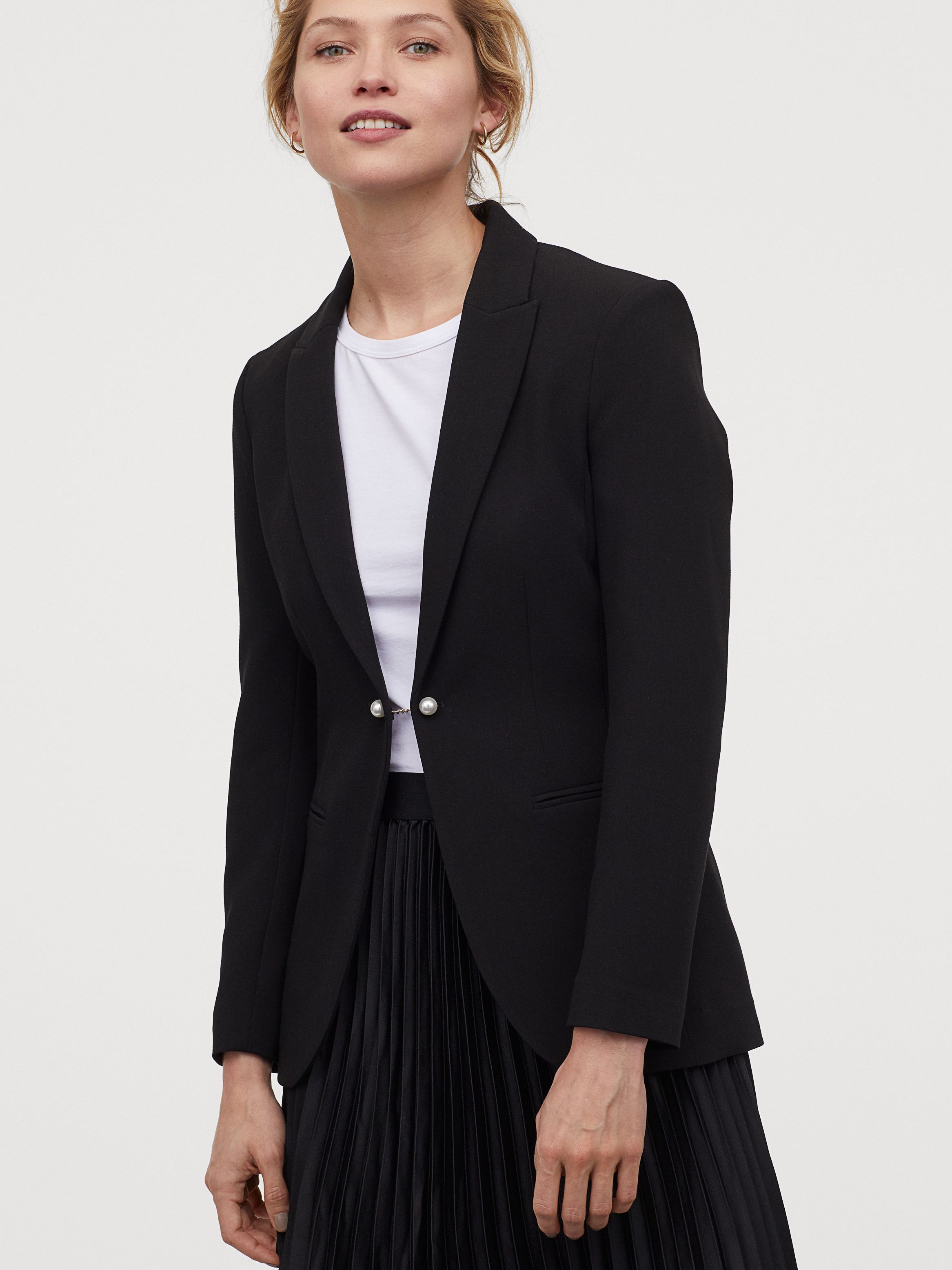 

Пиджак H&M 06-0844730-002 40 Черный (СА2000001847350)