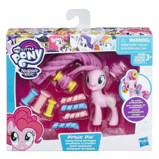 

Игровой Набор My Little Pony Пинки Пай Вьющиеся Причёски Моя Маленькая Пони Pinkie Pie Hairstyles Hasbro