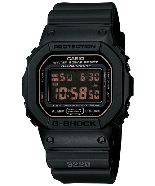 

Мужские часы Casio DW-5600MS-1CR black