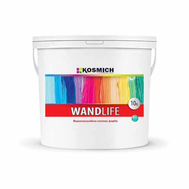 

Водоэмульсионная матовая краска KOSMICH Wand Life (10 л)