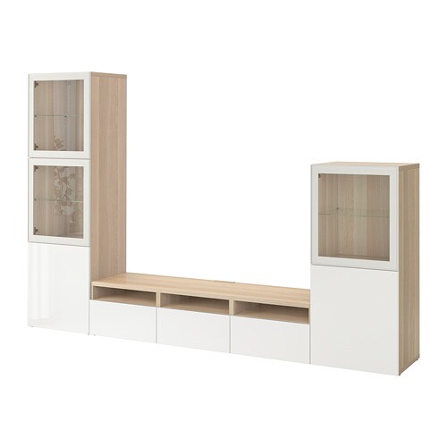 

Шкаф для ТВ IKEA БЕСТО под беленый дуб 993.307.80