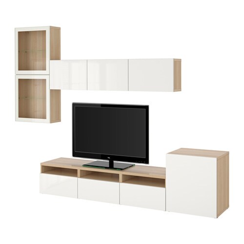 

Шкаф для ТВ IKEA БЕСТО под беленый дуб 093.310.48