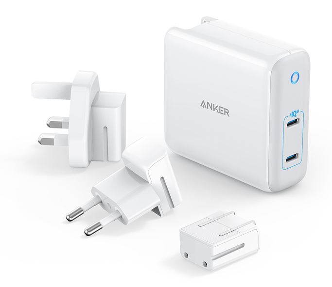 

Мережевий зарядний пристрій Anker PowerPort Atom III Duo - 60W 2xUSB-С White