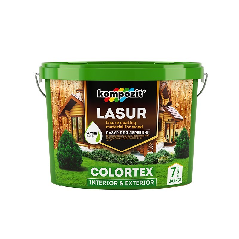 

Лазурь для дерева Kompozit COLORTEX 0,9 л сосна