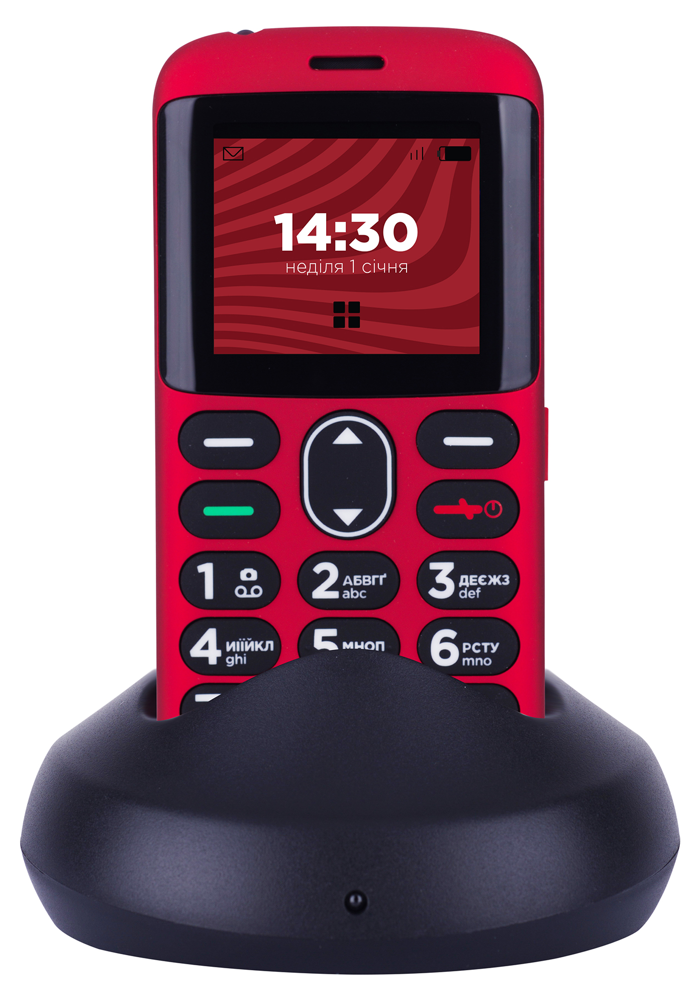 

Мобільний телефон ERGO R201 Dual Sim Red