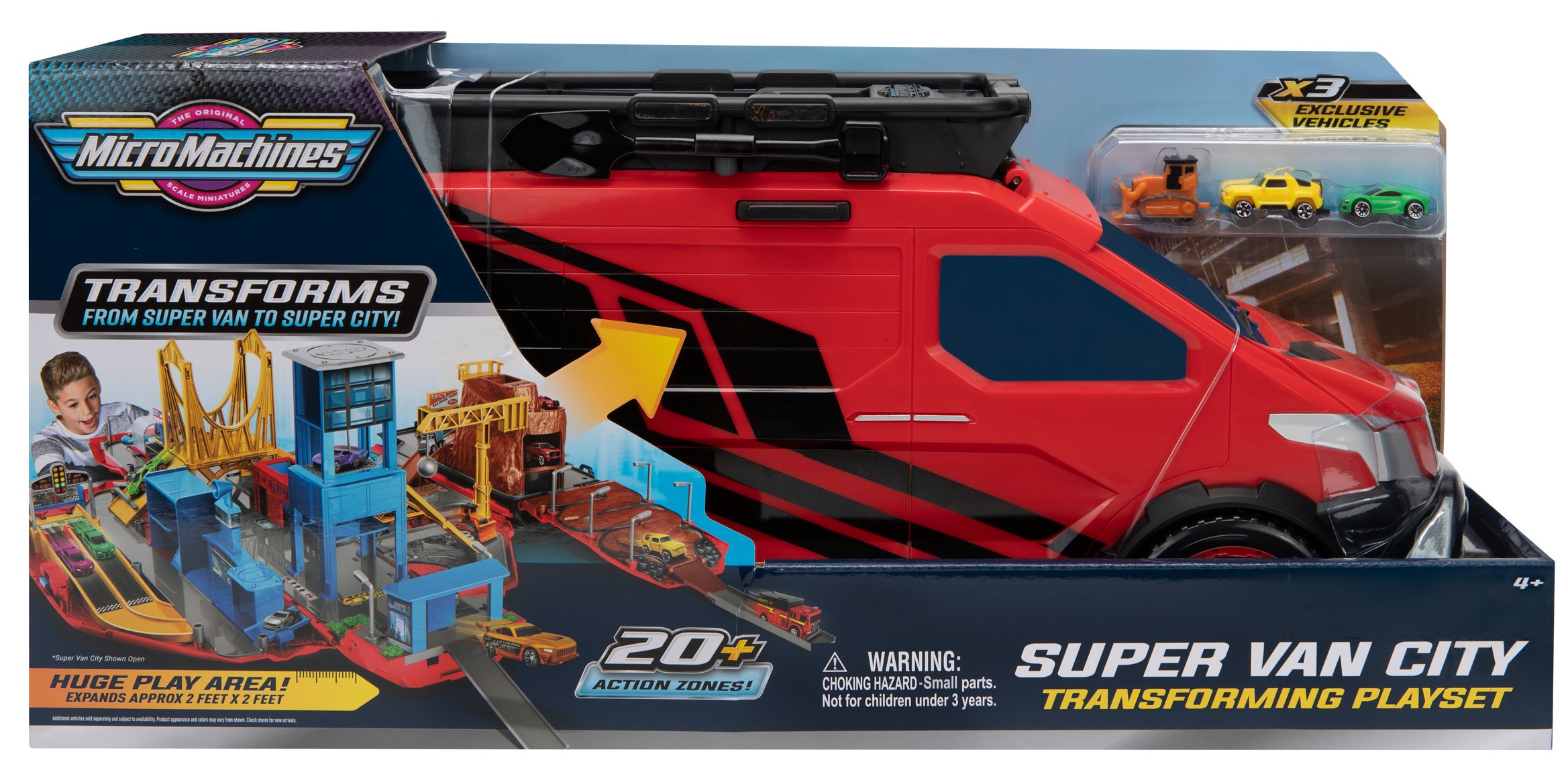 

Іграшковий набір Micro Machines Трансформер Супер Ван-Місто з машинкою (6606075)