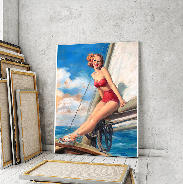 

Модульная картина Artel «На паруснике. Говард Коннолли» 105x70 см