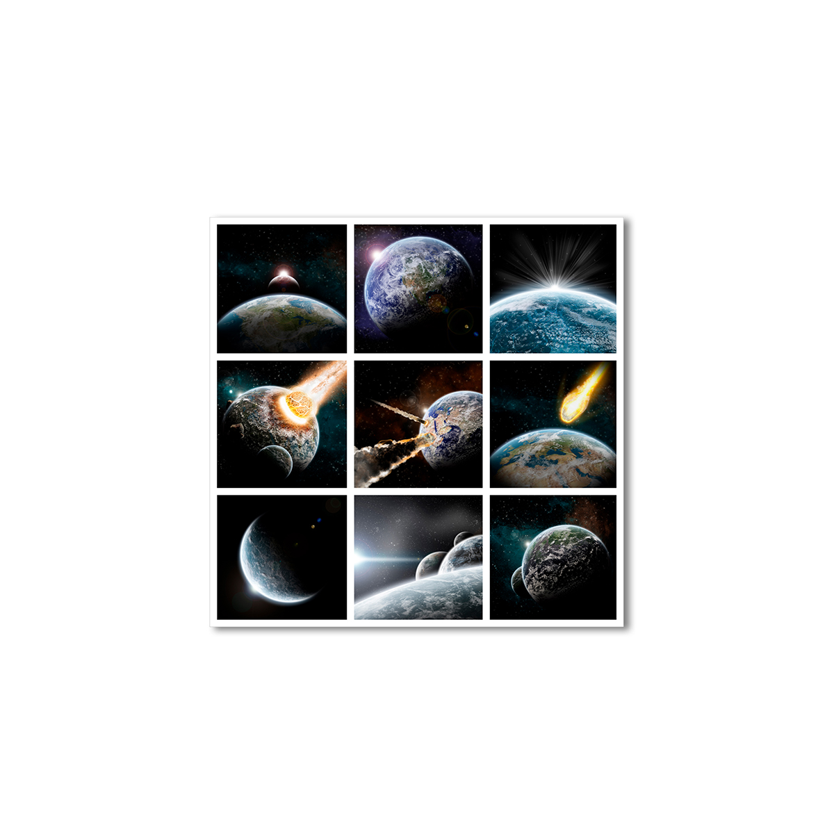 

Модульная картина Artel «Земля» 120x120 см