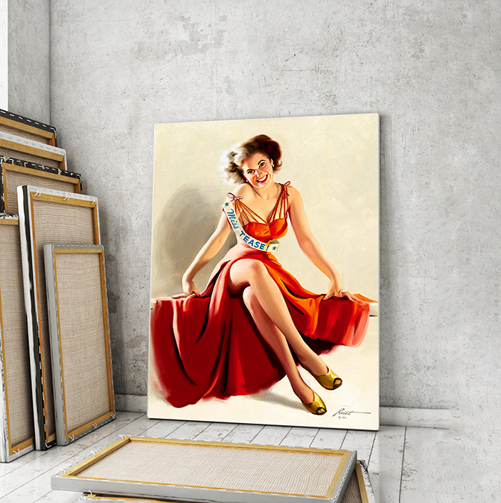 

Модульная картина Artel «Мисс подразнить. Дональд Раст» 105x70 см