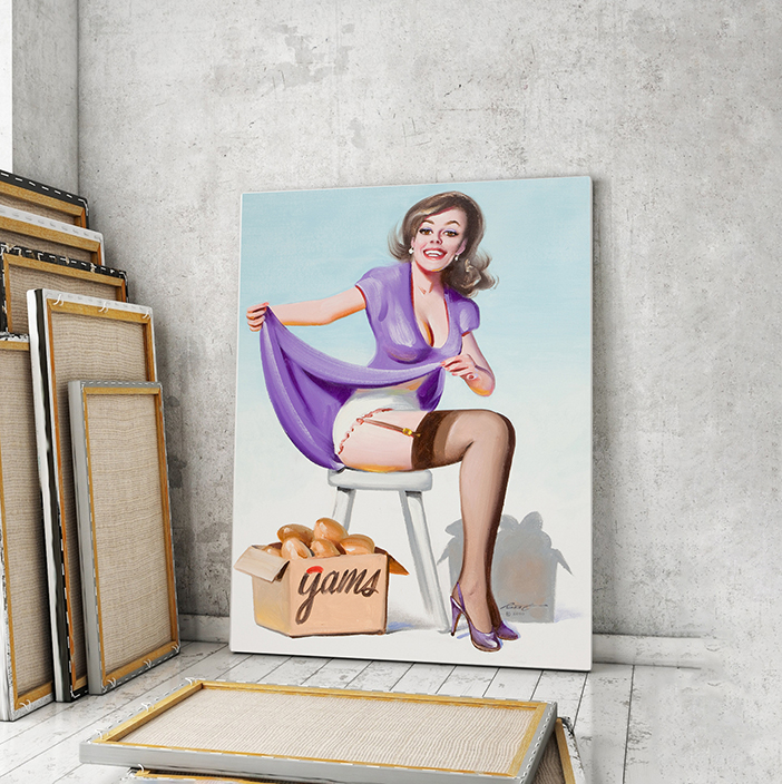 

Модульная картина Artel «Шикарные булочки. Дональд Раст» 90x60 см