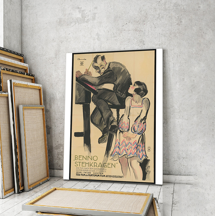 

Модульная картина Artel «Benno Stehkragen», 1927. Режиссёр Труде Сантен, художник Йозеф Феннекер 60х40 см