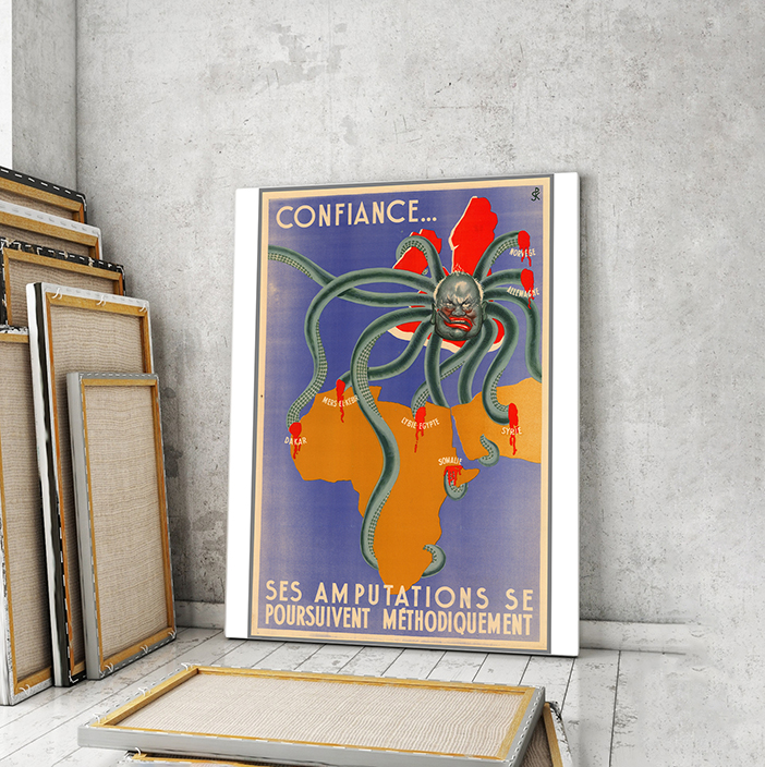 

Модульная картина Artel «Уверенность. ЕГО ампутации методично продолжаются» 120x80 см