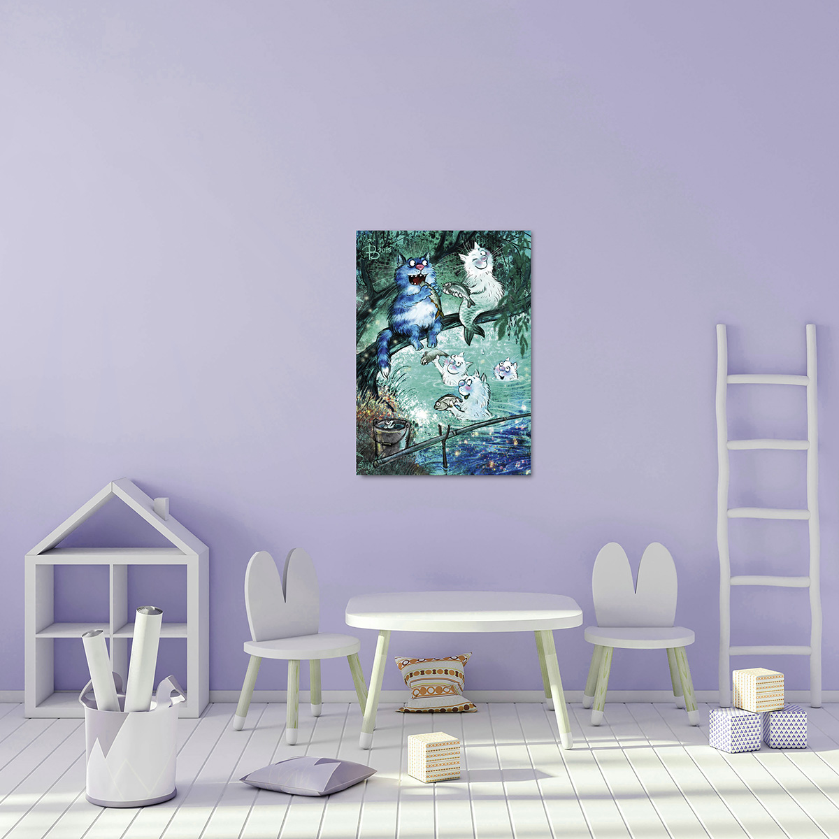 

Модульная картина Artel «Русалки» 105x70 см